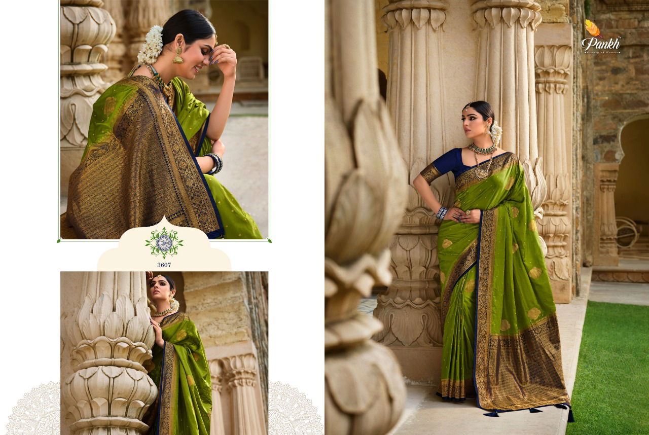 Pankh Ardhangini 2 New Exclusive Wear Satin Silk Designer Saree Collection 
